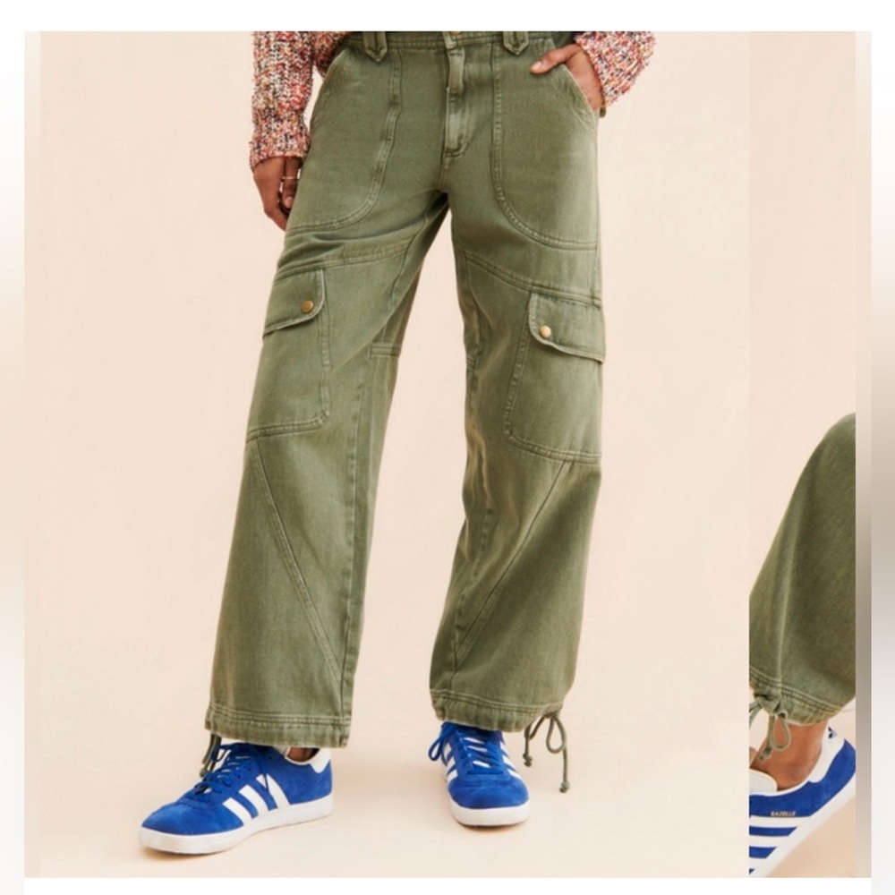 Free People Come and Get It Cargo Pant size medium